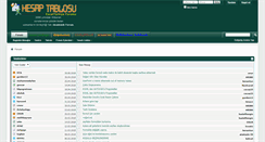 Desktop Screenshot of hesaptablosu.com